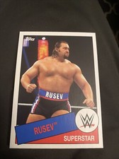 2015 Topps WWE Heritage #89 Rusev