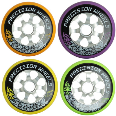 110mm Pro Scooter Wheel Labeda Precision Aluminum Core High Rebound USA Made
