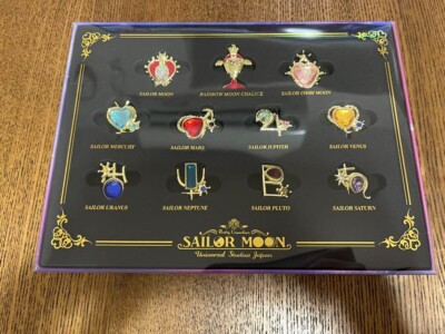 Sailor Moon Pins Anstecker Komplettsatz USJ Universal Studios Japan Limited 2022