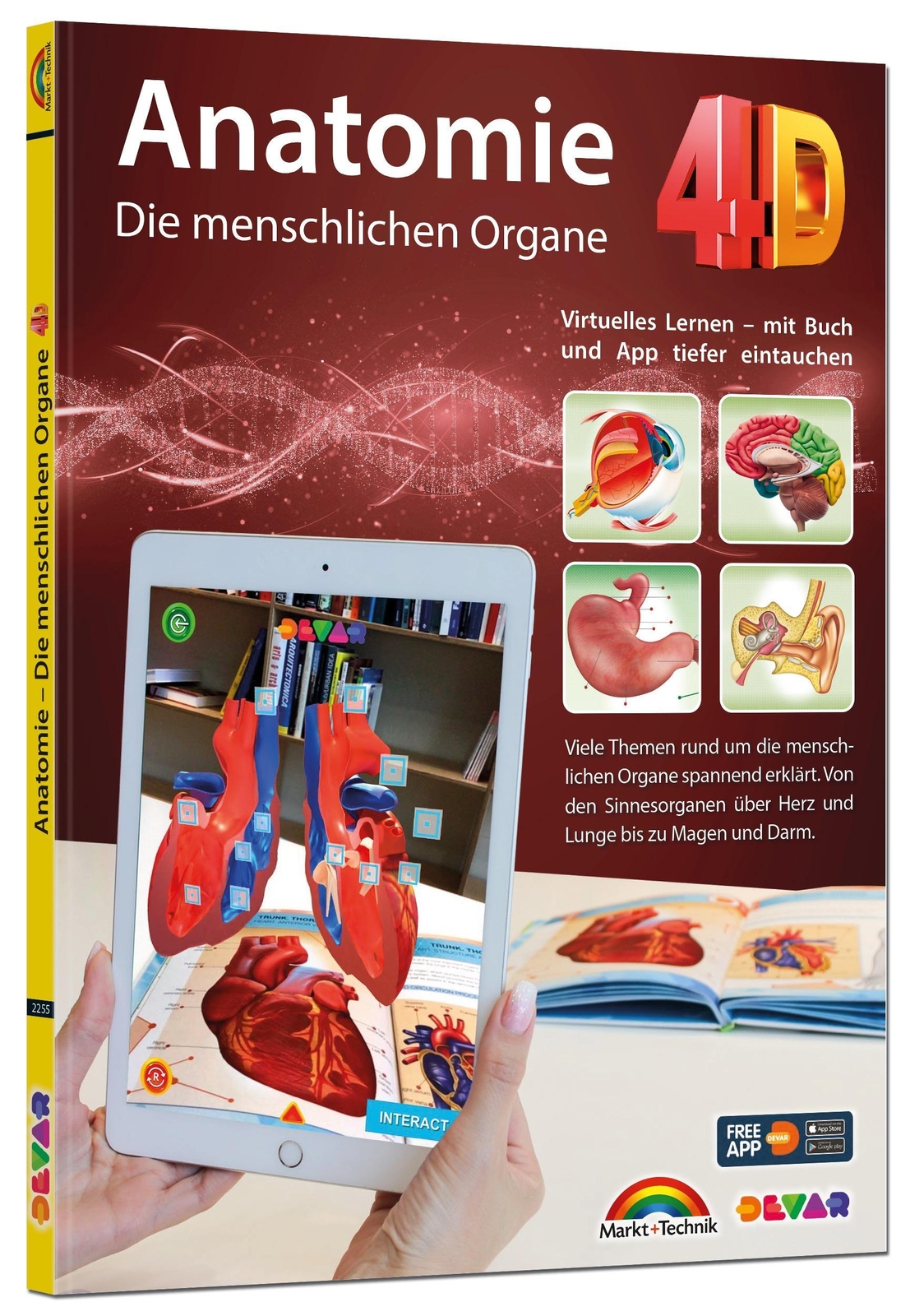 Anatomie 4d - Die Menschlichen Organe Mit App Zum Virtuellen Rundgang