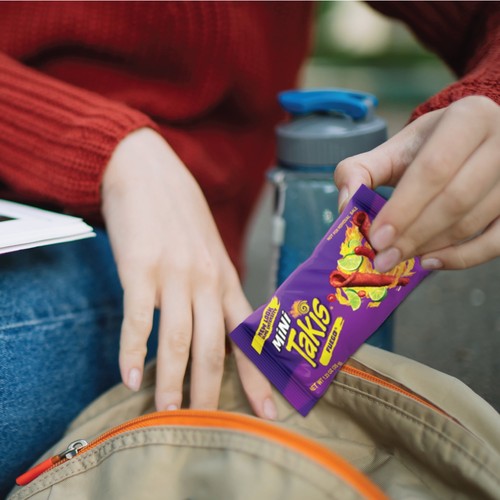 Takis Fuego Mini 25 pc / 1.23 oz Bite Size Multipack, Hot Chili Pepper - Picture 4 of 6