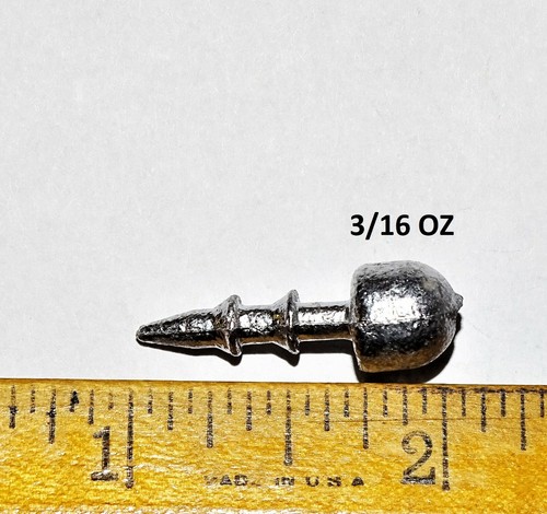 13 PK Neko Rig Weights, Wacky, Nose, Nail Weight 1/16 oz to 5/16 oz Bass ShroomX - Picture 9 of 23