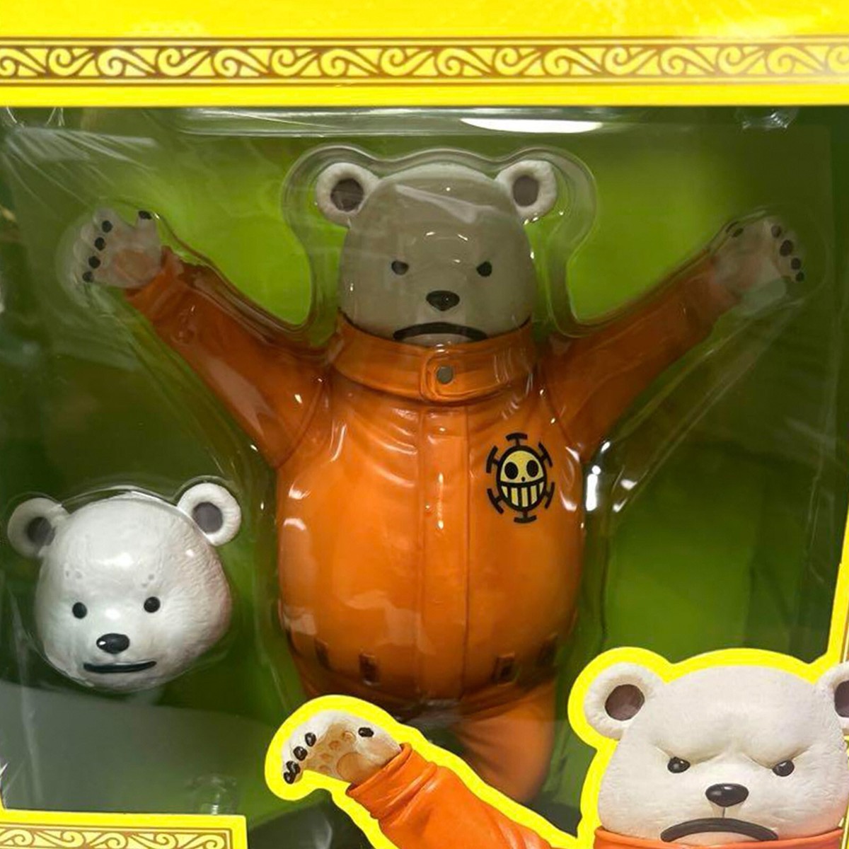 BANDAI Figuarts ZERO ONE PIECE BEPO Action Figure 160mm Heart