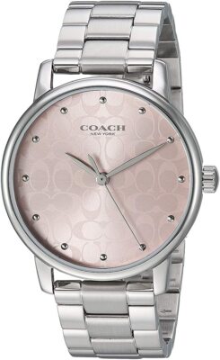 Coach Pink and Silver Women\'s Watch Coach Suzie Quartz Pink Dial Ladies Watch 14503903 Coach main image 3