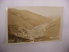 Real Photo Postcard RPPC Valley View Wallace Idaho ID #2662