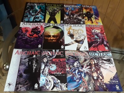 Archaic #1-12 Complete Series (2003 Fenickx) James Abrams / Brett Marting