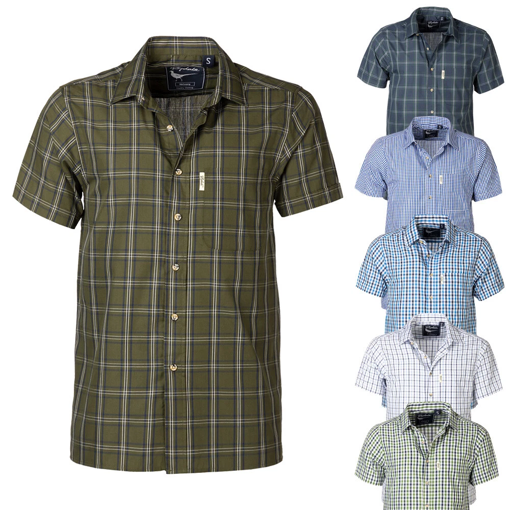 mens short sleeve pattern shirts