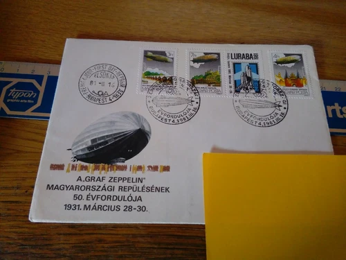 147071 GRAF ZEPPELIN AIRSHIP ENVELOPE