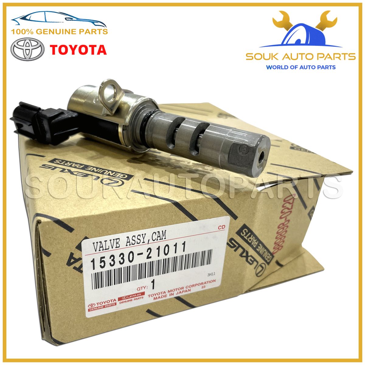 15330-21011 Genuine Toyota CAMSHAFT VVTi VALVE, 1533021011 OEM | eBay