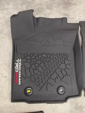 2016-2023 Toyota Tacoma Trd Pro Floor Mats Rubber All Weather Genuine Oem D-cab