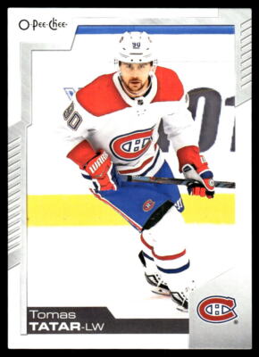 2020-21 O-Pee-Chee #345 Tomas Tatar Montreal Canadiens Hockey Card