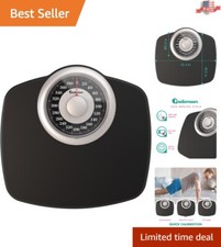 Durable A25 Body Weight Scale - 5.3" Dial, Maximum 400 LB, No Batteries Needed