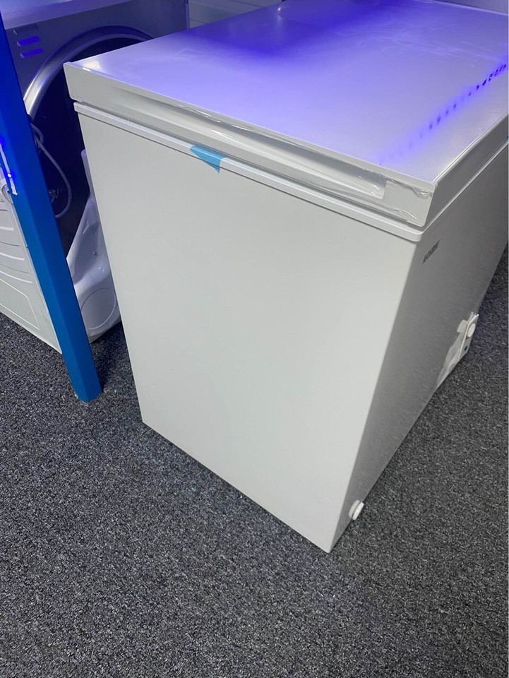 LOGIK L198CFW23 Chest Freezer White eBay