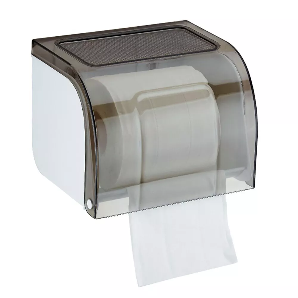 Wall mounted Bathroom Roll Paper Holder Waterproof Plastic Toilet