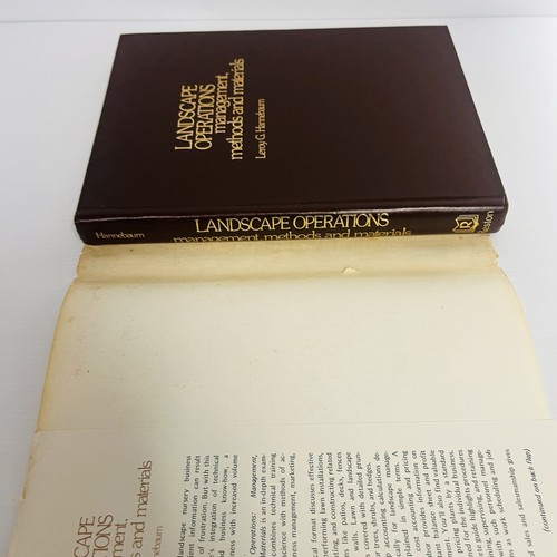 Landscape Operations Management Methods and Materials Hardcover 1980 - Picture 10 of 22