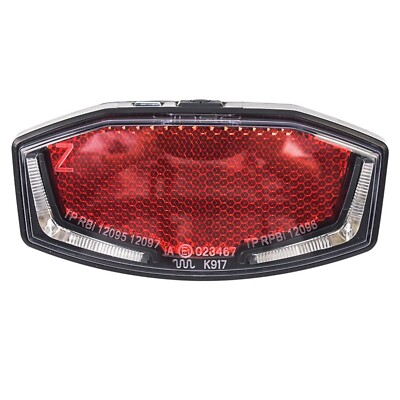 LED Batterie Fahrrad Rücklicht Spanninga Lineo XB 80/50mm Gepäckträgermontage