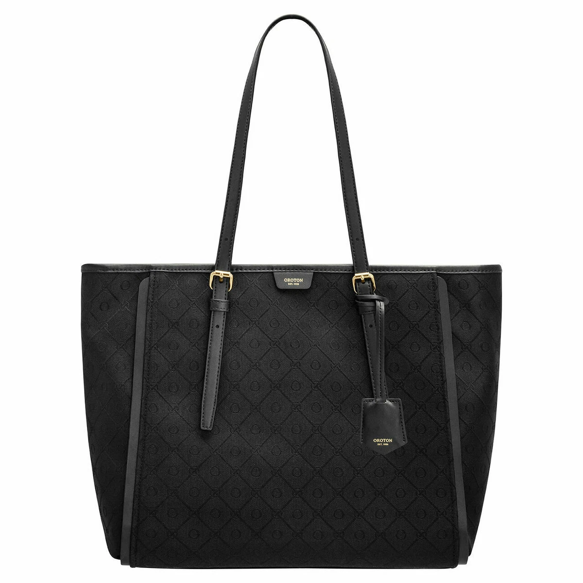 Oroton Medium Tote Elsie Womens Black Bag 100% Authentic SAVE $150 NEW ❤️ |  eBay
