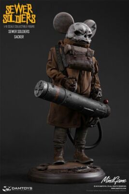 DAMTOYS ZP002 MindGame Sewer Soldiers Sacker 1/6 Action Figure INSTOCK