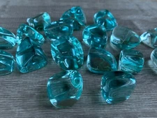 Blue Aqua Obsidian, Green Obsidian & Yellow Obsidian Tumbled Stone, Pick a Color