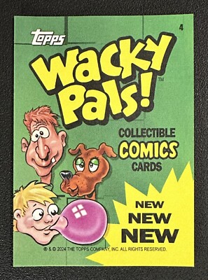 2024 Topps Wacky Packages ANS WACKY PALS! Comics #4 CREATURE