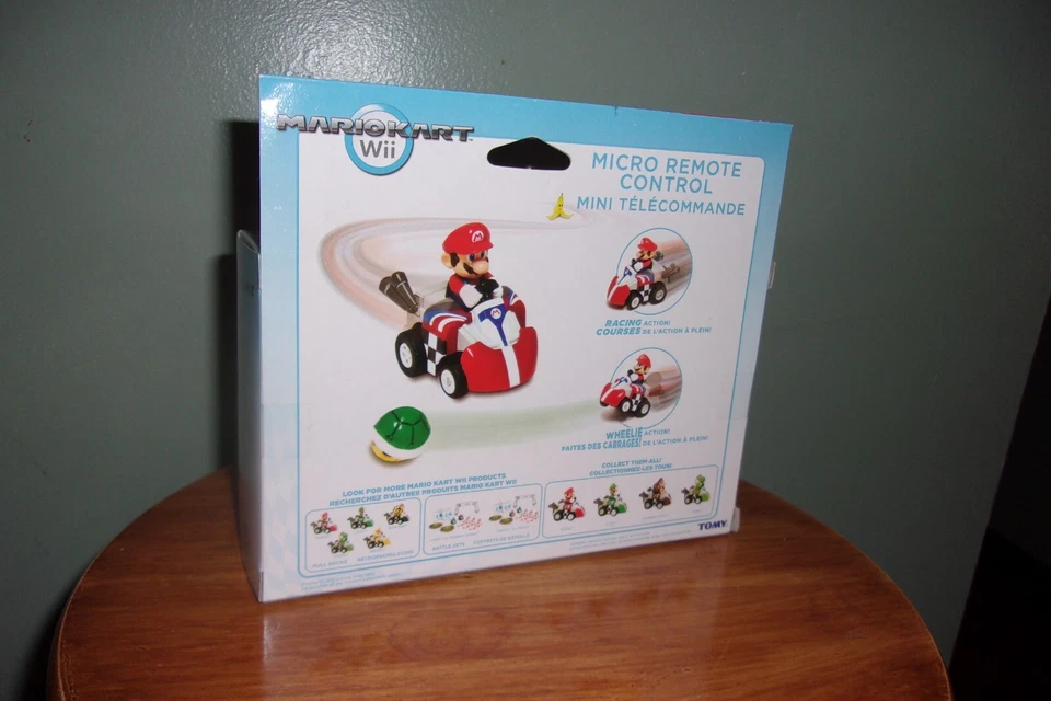 Mario Kart Wii Micro Remote Control Car Mini R/C Nintendo - MARIO, NIB TOMY - Image 3 of 3