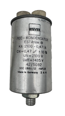 ESTA STAFILM PEC KONDENSATOR KA 2100 0,47 IA VDE 0560/12 HSFLR