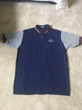 NOS KING LOUIE KNIT BOWLING SHIRT LOGO BRUNSWICK RECREATION CENTERS 2XL