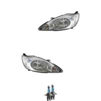 Halogen Scheinwerfer Hauptscheinwerfer Set H4 FüR Ford KA Inklusive Lampen