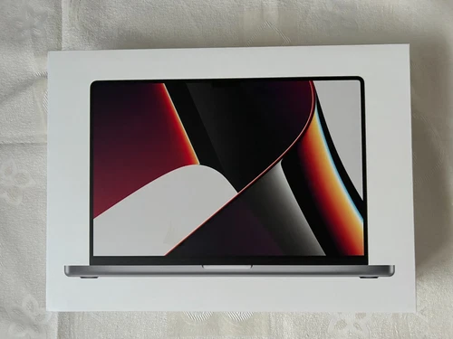 MacBook Pro 16"  2021 M1 model -  Space Grey    EMPTY BOX Only, A2485