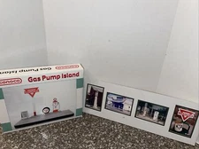 Conoco  Gas Pump Island  Vintage Collectable with pictures from 1997 open box!