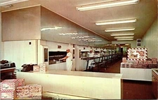 Visit Home Old Fashion Claxton Fruit Cake Georgia GA Interior Postcard Dexter