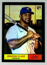 2024 Topps Archives Jonatan Clase #39 BASEBALL Toronto Blue Jays Black Foilboard