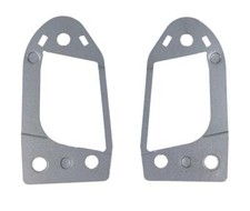 55 56 57 Chevy Door Striker Shims Pair 1955 1956 1957 Chevrolet New