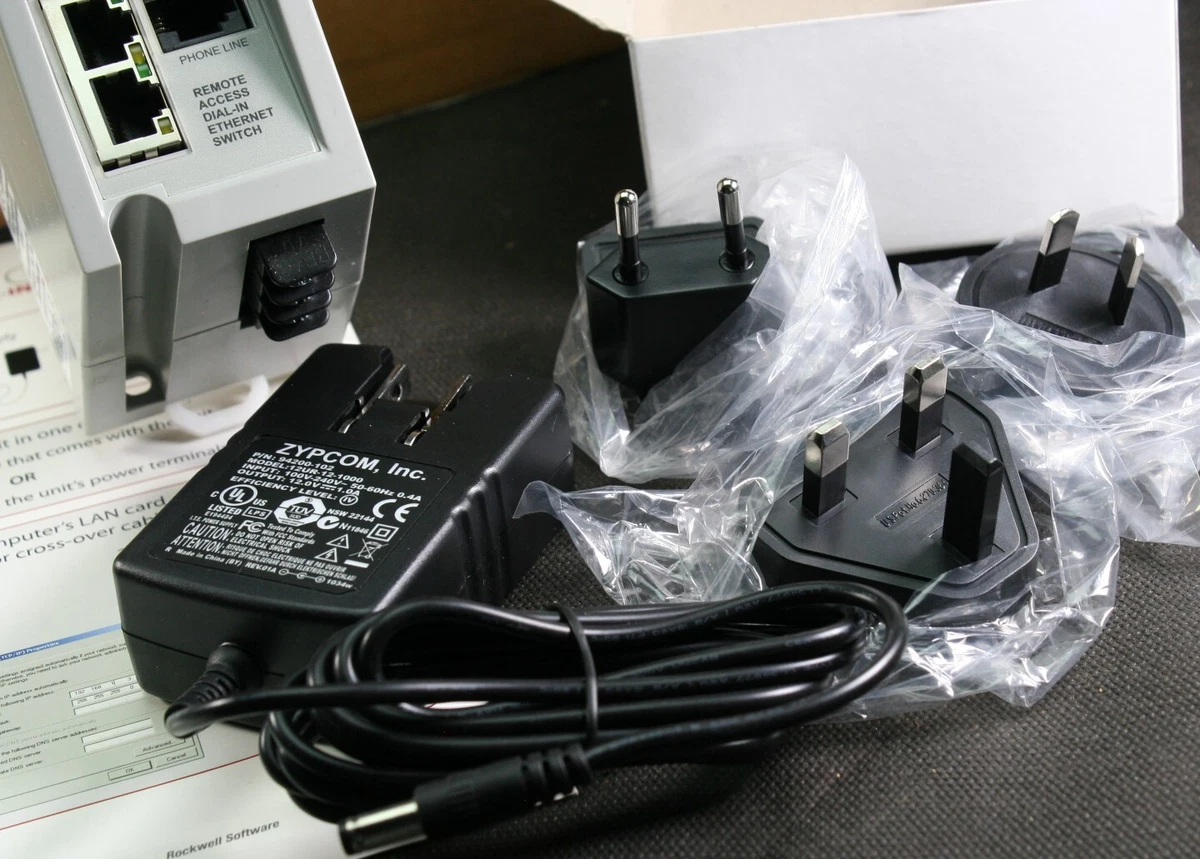 One (1) Allen Bradley AB 9300-RADES Remote Access Dial In Ethernet Modem  NEW | eBay