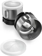 New KitchenAid BCGSGA Spice Grinder Accessory Kit, Stainless Steel 2 oz, Silver