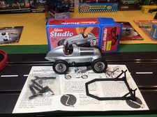 Schuco Studio 1060 Mercedes Benz Grand Prix 1936 Silver Metal