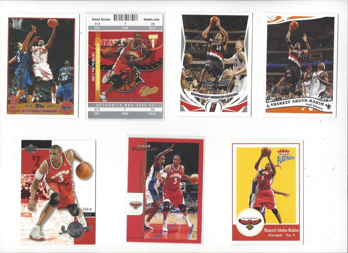 NBA Shareef abdur-rahimラヒム シリアル含む25枚セット Shareef