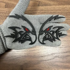 Eagle Hawk  Badges Emblem MATTE SUPREME Red Eye (2) BADGES,Fender American Angry