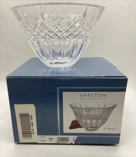 Waterford Crystal~8” Bowl~Marquis Shelton Collection~New In Box - Picture 10 of 12