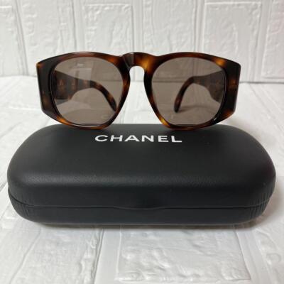 CHANEL ブラウン 05248 91235 サングラス Chanel 01450 91235 Sunglasses Coco Mark Tortoiseshell Brown
