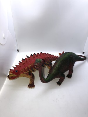 VTG Dor Mei Dormei Dinosaur Ankylosaurus Brachiosaurus Knights