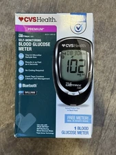 CVS Health Premium True Metrix Self Monitoring Blood Glucose Meter - EXP 5/26