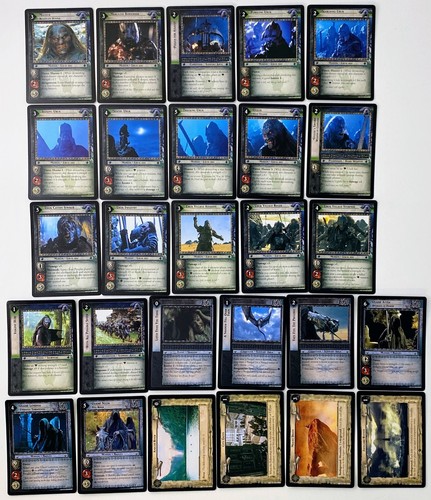 Decipher Lord of the Rings TCG: The Hunters 190/194 Near-Complete Set NM-LP (A) - Picture 9 of 9