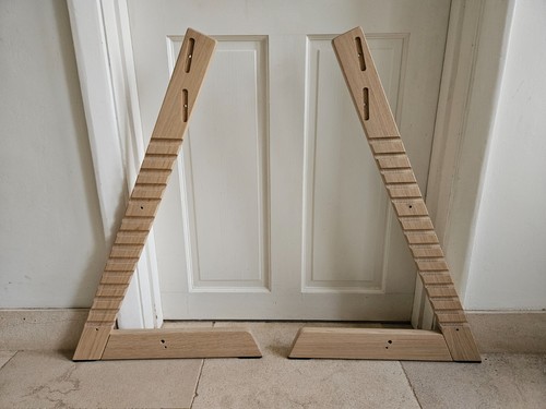 Juego de patas de repuesto para silla alta Stokke Tripp Trapp Siderunner en roble natural - Imagen 2 de 6