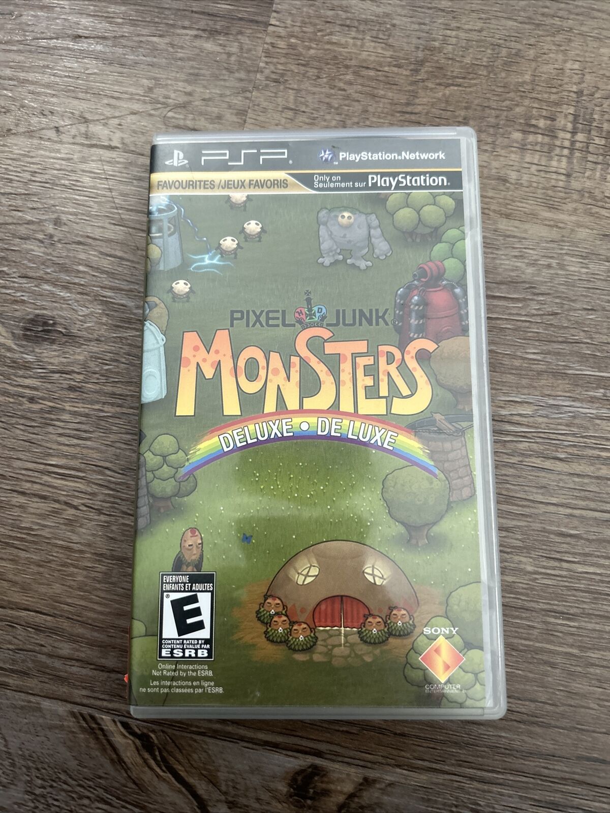 PixelJunk Monsters Deluxe (Sony PSP, 2010) CIB Complete With Manual tested 