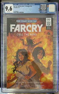 FCBD 2024 Far Cry Cull The Herd #1 CGC 9.6 Promo Unstamped (Tokyo Pop) W/Logo