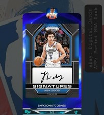  💫 2022 JOSH GIDDEY 3/5 +Jersey# Auto 💫 Prizm Digital Card Panini NBA DUNK APP