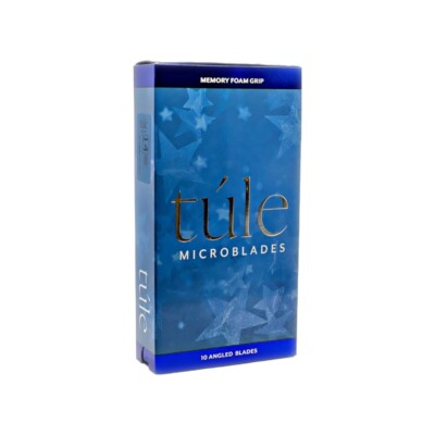Tule 16 Curved Nano Disposable Microblades with Memory Foam Grip .16mm 