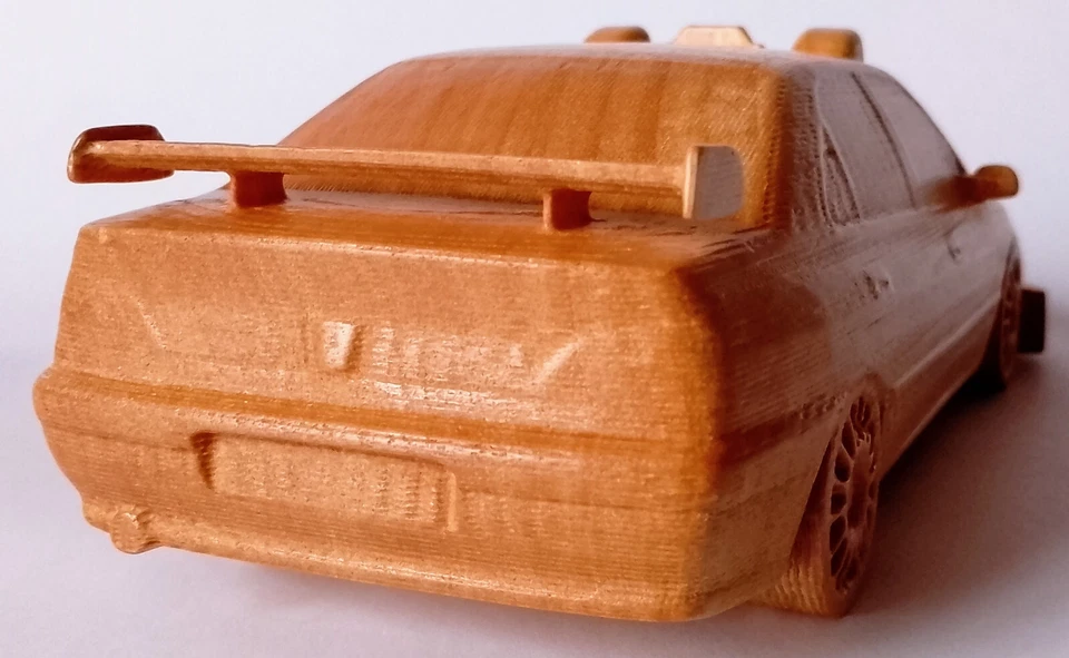 1:16 - 406 Taxi Marseille Modello replica in legno altre auto su richiesta - Immagine 3 di 4