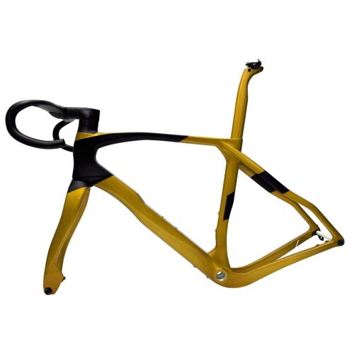 AIRWOLF Carbon Gravel Frame GREVIL 700x45c Cyclocross Bike OFF-Road Cycling Aero - Picture 25 of 27